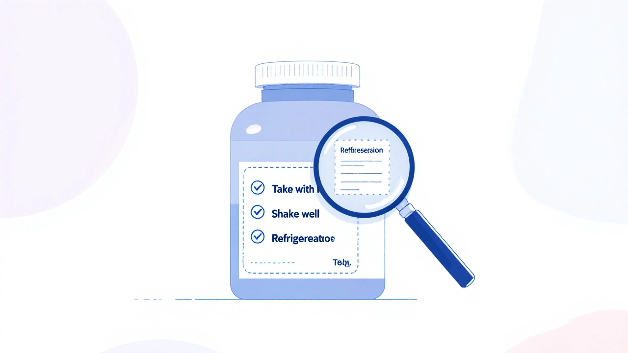 Special Instructions on Prescription Medication Labels Explained