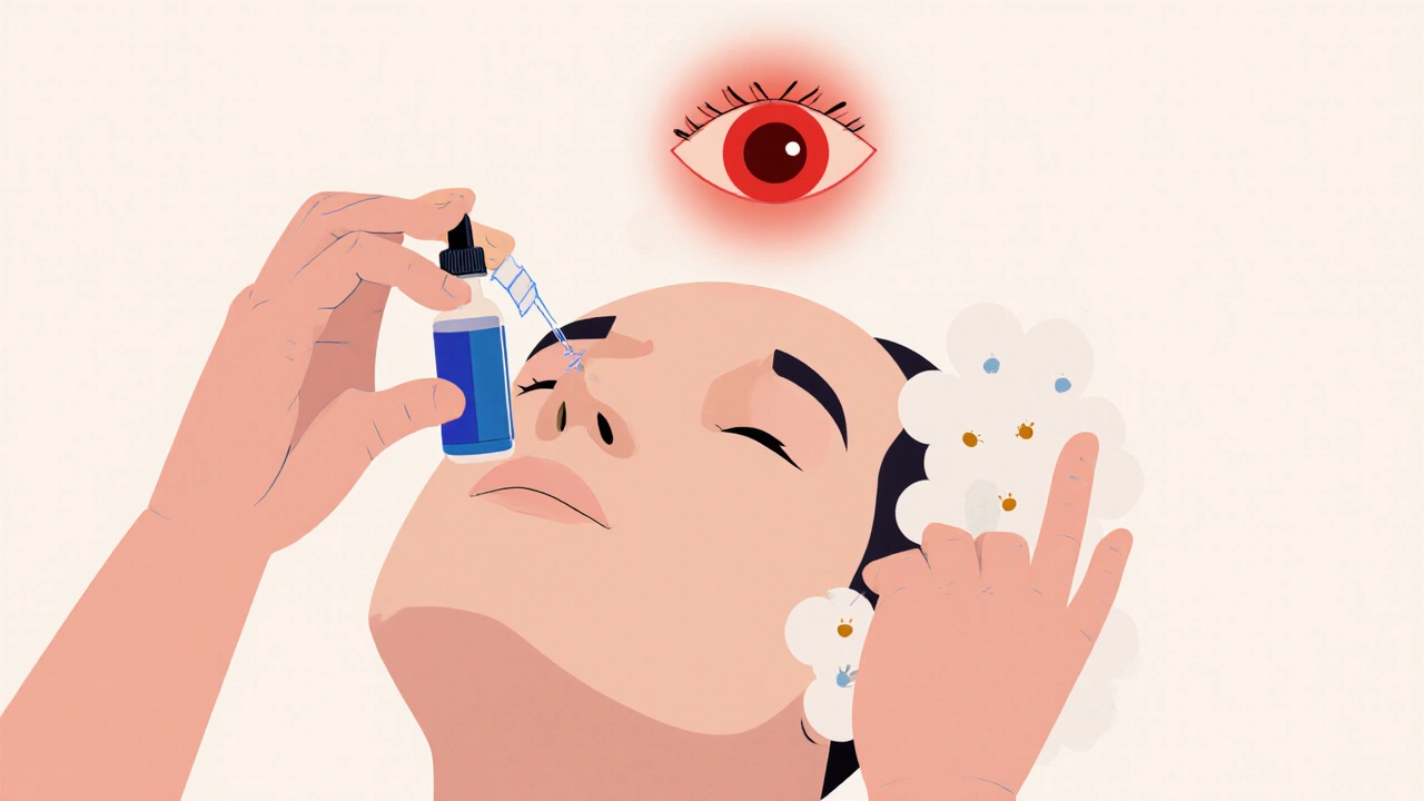 Topical Antihistamine Eye Drops: Side Effects and Proper Use