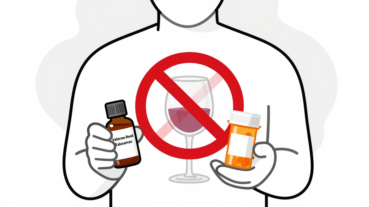 Valerian and Sedating Medications: What You Need to Know About CNS Depression Risk