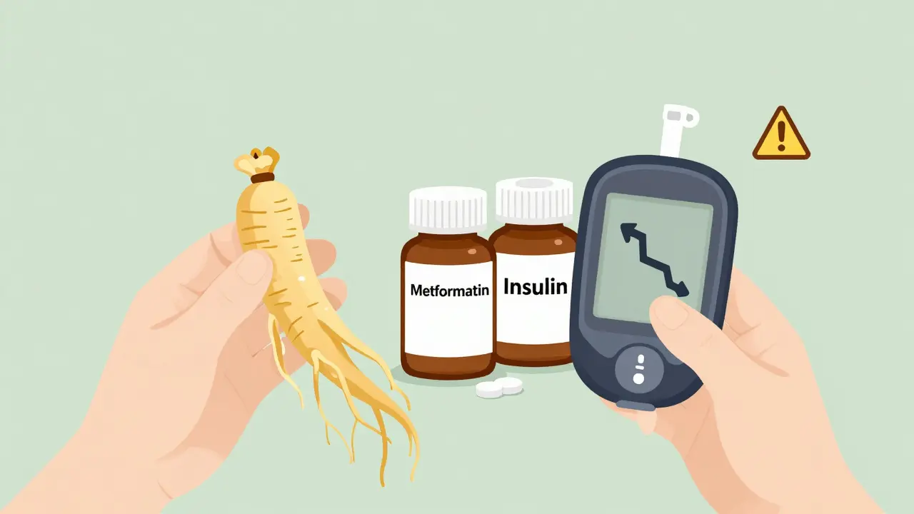 Ginseng and Diabetes Medications: What You Need to Know About Blood Sugar Risks