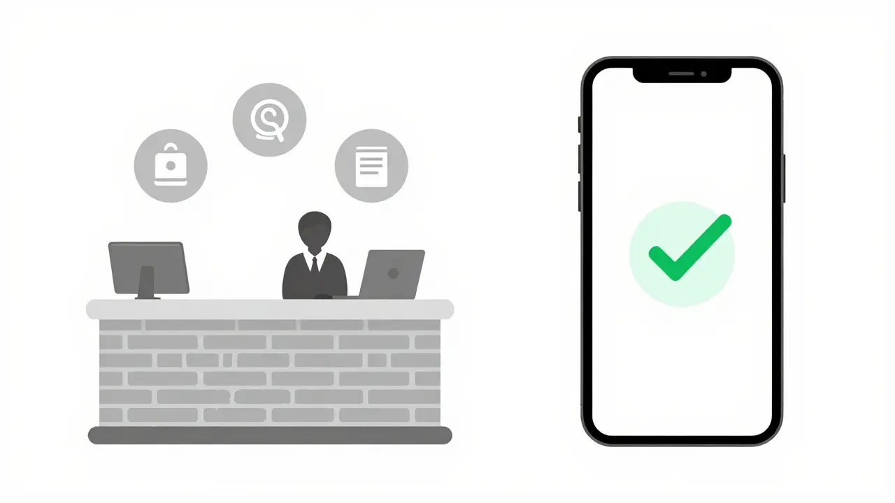 Comparison of traditional pharmacy vs mobile app for cheap meds